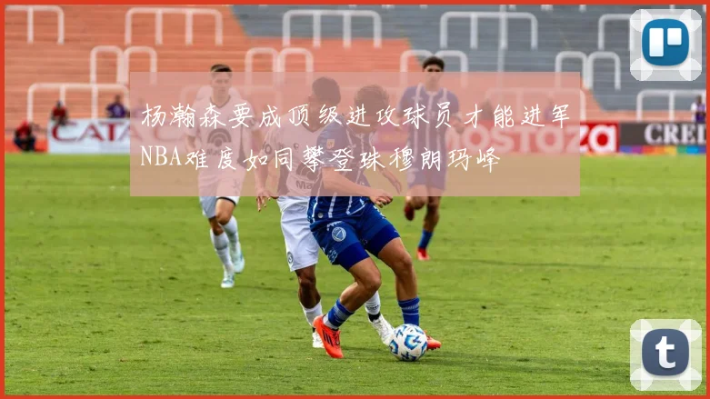 杨瀚森要成顶级进攻球员才能进军NBA难度如同攀登珠穆朗玛峰